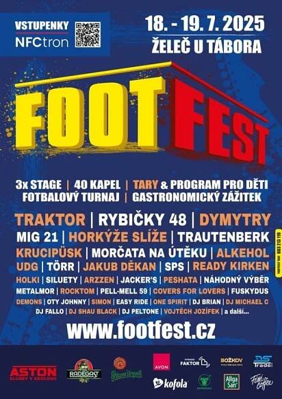 Soutěž o vstupenky na festival Footfest. Festival přináší hvězdný lineup a zajímavé novinky. na MUSICGATE.cz (projděte bránou