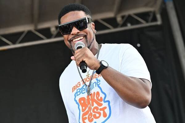 Chris Tucker speaks onstage during the 2025 Big Tigger's Beltline BikeFest at Lee + White on June 14, 2025 in Atlanta, Georgia.