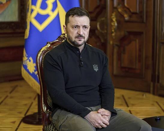 Ukrainian President Volodymyr Zelensky in Interview 