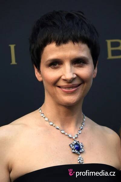 Juliette Binoche - celebrity účes - HappyHair