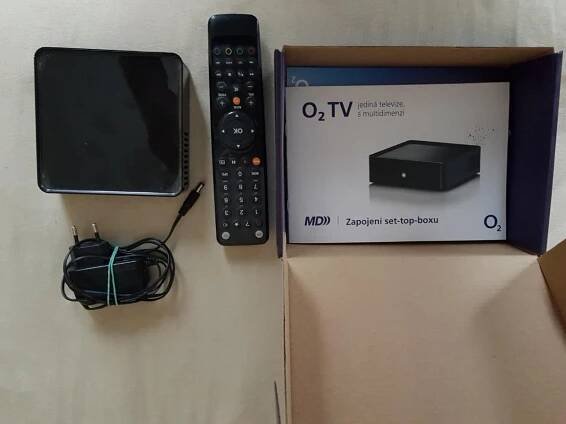 O2 TV Set Top Box iP4.tv EVO4-TOEM - nepodporovaný na díly.