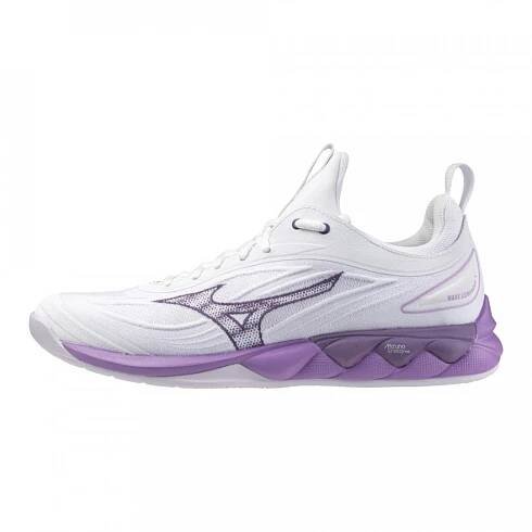 MIZUNO WAVE LUMINOUS 3 VOLEJBALOVÁ OBUV DÁMSKÁ - Bílá, Fialová | Produkty | GAZZA SPORT