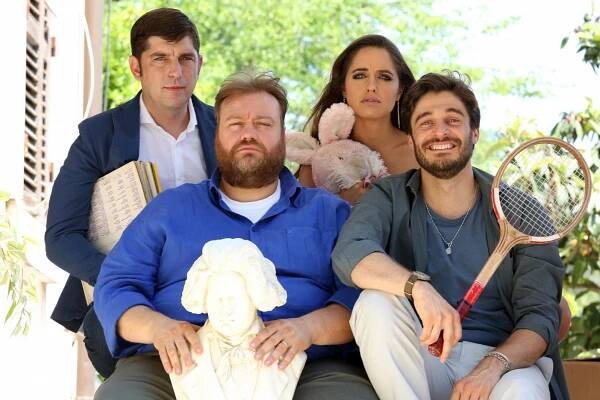Libero De Rienzo, Stefano Fresi, Matilde Gioli, Lino Guanciale - La casa di famiglia - Promo