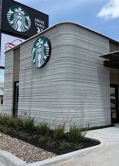 3D printed Starbucks