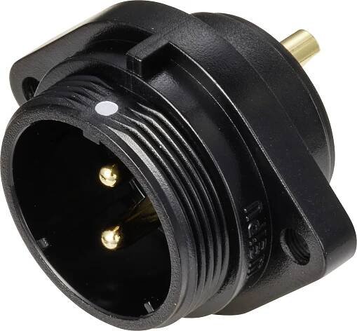Weipu SP2113 / P 2 kulatý faston, 1 ks