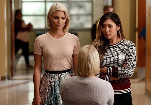 Dianna Agron, Jenna Ushkowitz - Glee - Drsná směska - Z filmu
