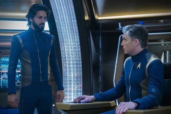 Star Trek: Discovery - Světlo a stíny - Z filmu - Shazad Latif, Anson Mount