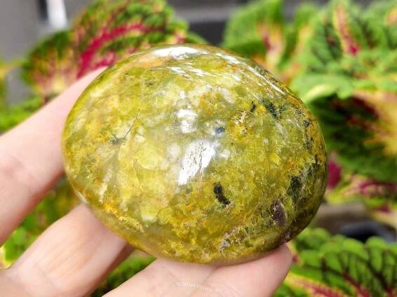 Leštěný kámen zelený opál 156g Madagaskar - naturshop.cz