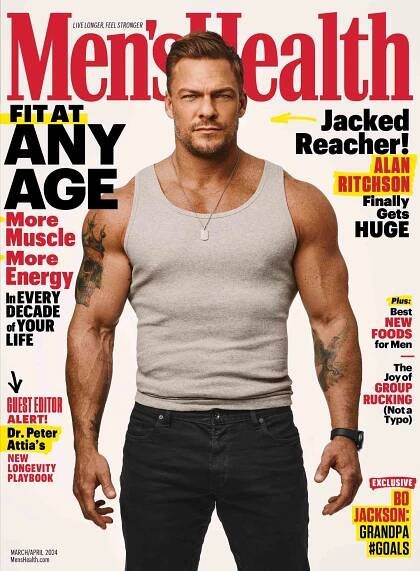 Reacher's Alan Ritchson on How His Bipolar Disorder Symptoms Make Him 'Almost Obsessive' About His Work