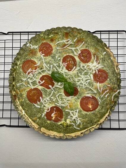 Špenátový Quiche - ̈ ̈[kiš] - Človek 2.0