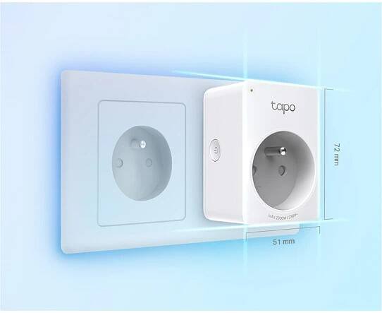 TP-link Tapo P100(2-pack) WiFi chytrá zásuvka, 10A