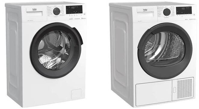 Set výrobků Beko HWUE77263CSH2A HDS75243CSH2A Návod k obsluze