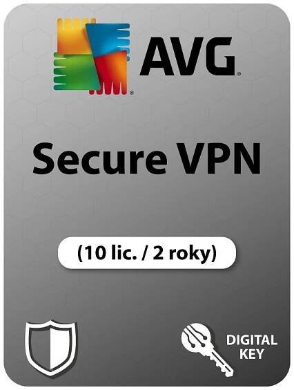AVG SECURE VPN 10 lic. 2 ROKY (GSVEN24EXXA010)