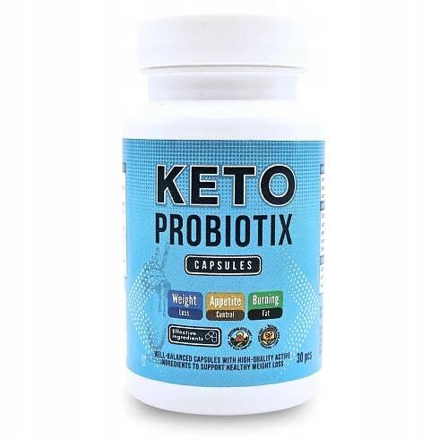 Keto Probiotix Kaps. - Účinné kapsle pro zdravé hubnutí 30ks