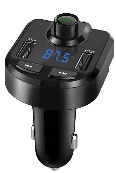 Bluetooth FM transmitter MP3 do auta 12V s USB