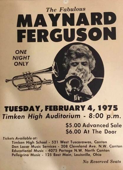 Maynard Ferguson 1981 Schedule - Maynard Ferguson Tour Date Archive - MFTourDates.NET