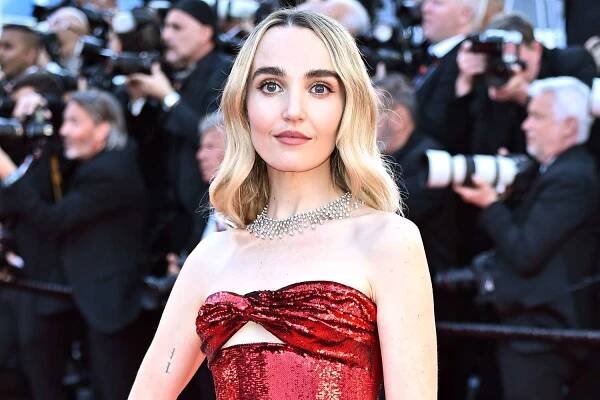 Chloe Fineman attends the "Megalopolis" Red Carpet at the 77th annual Cannes Film Festival at Palais des Festivals on May 16, 2024 in Cannes, France.