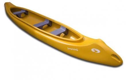 Samba canoe holds up to 4 paddlers