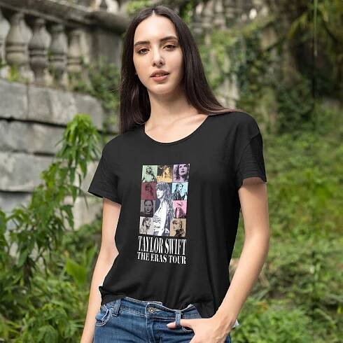 Tričko Taylor Swift The Eras Tour vel. S Velikost S