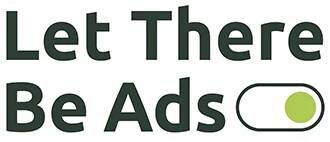 Let There Be Ads logo smaller