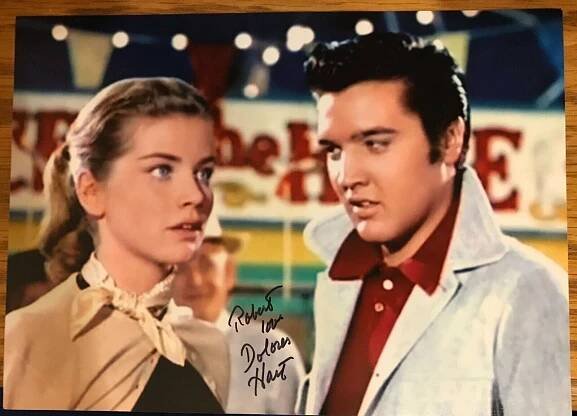 Dolores Hart Herečka. Fotografie, vlastnoručně autentický