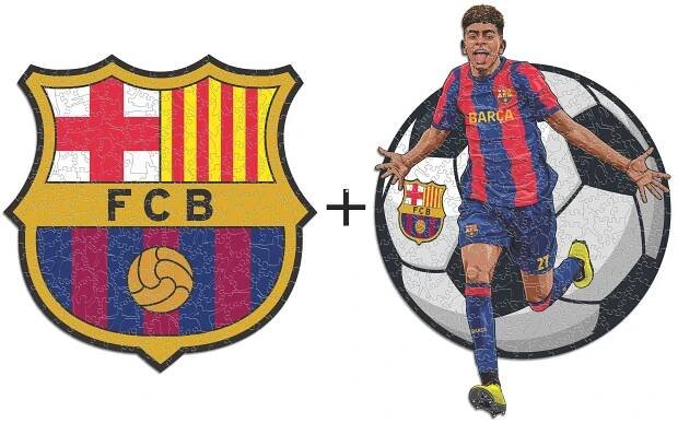 2 PACK FC Barcelona® Logo + Yamal