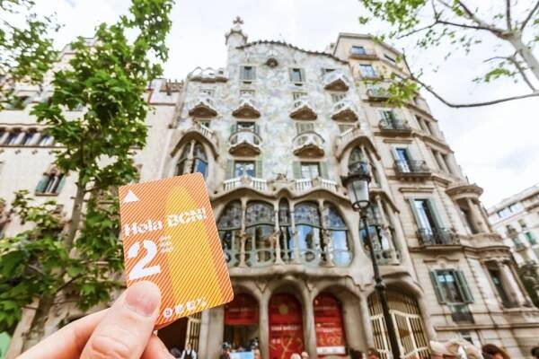 Barcelona: Cestovní karta městské hromadné dopravy Hola Barcelona