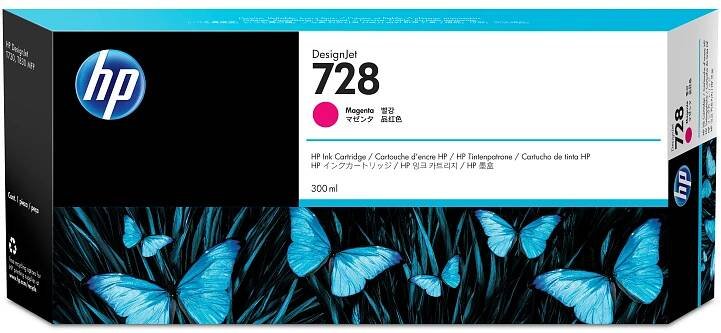 HP 728 300-ml Magenta InkCart | ab-com.cz