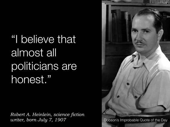 July 7 — Robert A. Heinlein – Timespinner Press