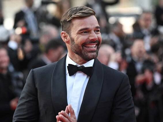 Ricky Martin arrives for the screening of the film "Elvis" during the 75th edition of the Cannes Film Festival in Cannes, southern France, on May 25, 2022