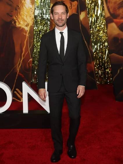 Tobey Maguire at the world premiere of Babylon