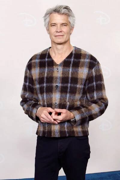 Timothy Olyphant attends the 2025 Disney Upfront at Javits Center on May 13, 2025 