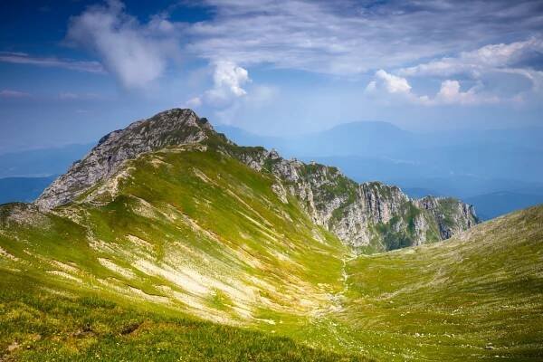 Bucegi hory, Karpaty, Sedmihradsko, Rumunsko — Stock obrázek