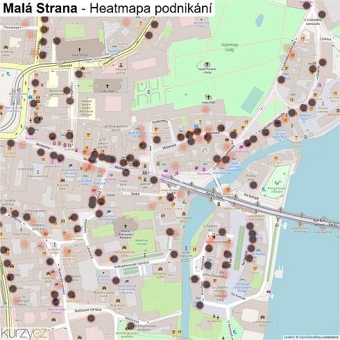 Malá Strana - mapy | Kurzy.cz