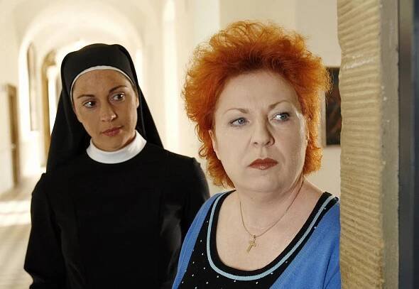 Otec Braun - Vražda v ženském klášteře - Z filmu - Ulrike C. Tscharre, Hansi Jochmann