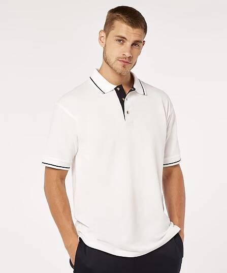 Piqué tipping Polo Shirt-kk606_jpg