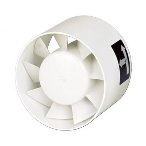 S&P TDM - vsuvné axiální ventilátory do kruhového vzduchotechnického potrubí