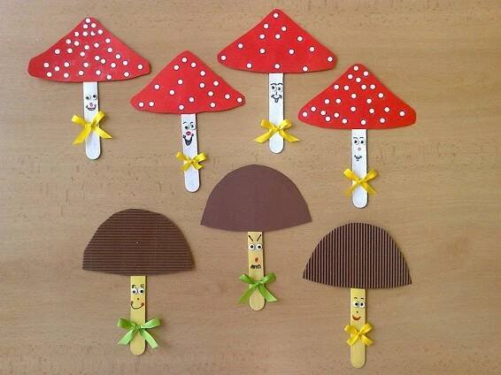Pin by U Johansson on Fritids | Mushroom crafts, Crafts for kids, Crafts