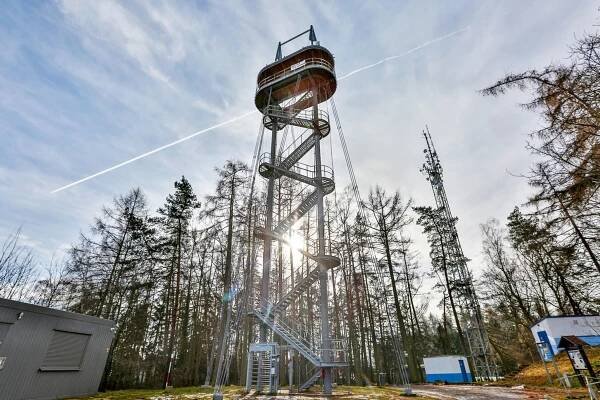 Rozhledna Hýlačka - Rozhledny Jihočeského kraje (2/3)