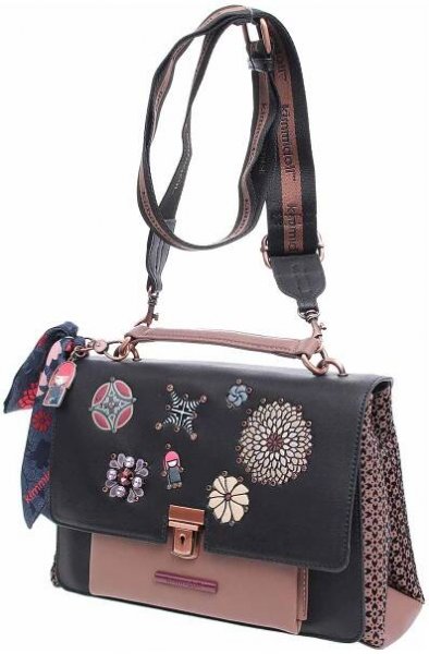 Kimmidoll dámská kabelka 29663-02 black | Rejnok obuv