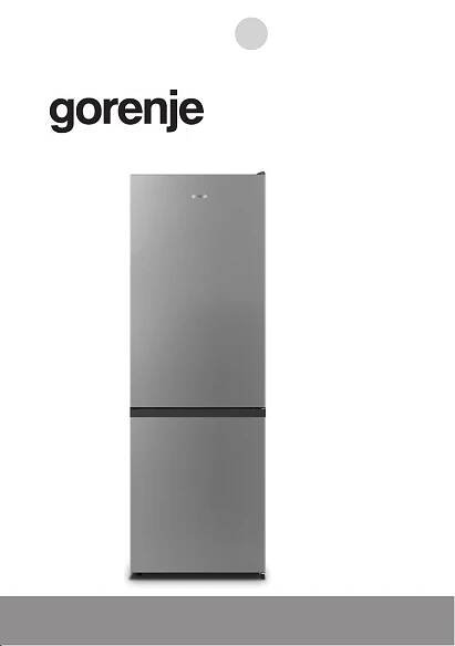 Manuál Gorenje NRK6182PS4 Lednice s mrazákem