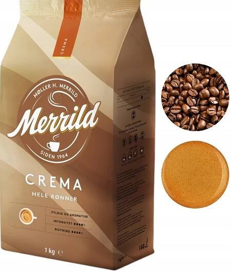 Lavazza Merrild Crema káva 1 kg