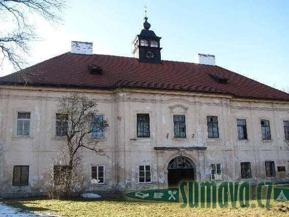 Šumavský rozcestník: zámek Mlázovy