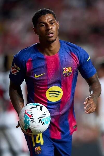 Marcus Rashford is yet to score or assist for Barcelona in three La Liga outings