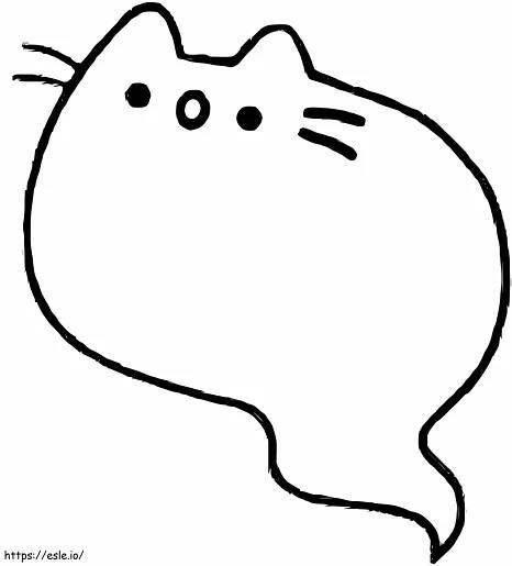 Nakreslete ducha Pusheen