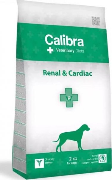 Calibra Veterinary Diets Dog Renal and Cardiac 2 kg od 310 Kč