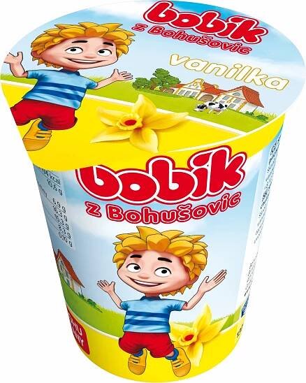 Bobík Maxi smetanový krém s vanilkovou příchutí
