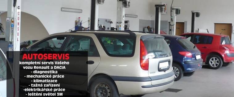 opravy vozů RENAULT a DACIA - Pavel Dostálík
