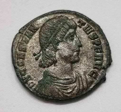 Rím Cis., Maiorina, Constantius II., Konštantínol, krásna pat., gEF