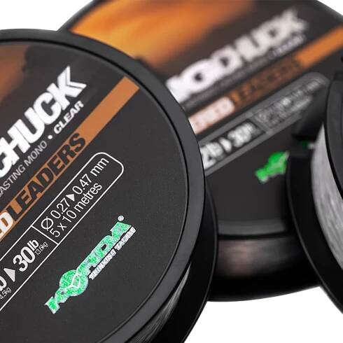Ujímaný Vlasec Korda LongChuck Tapered Leaders 5x10m
